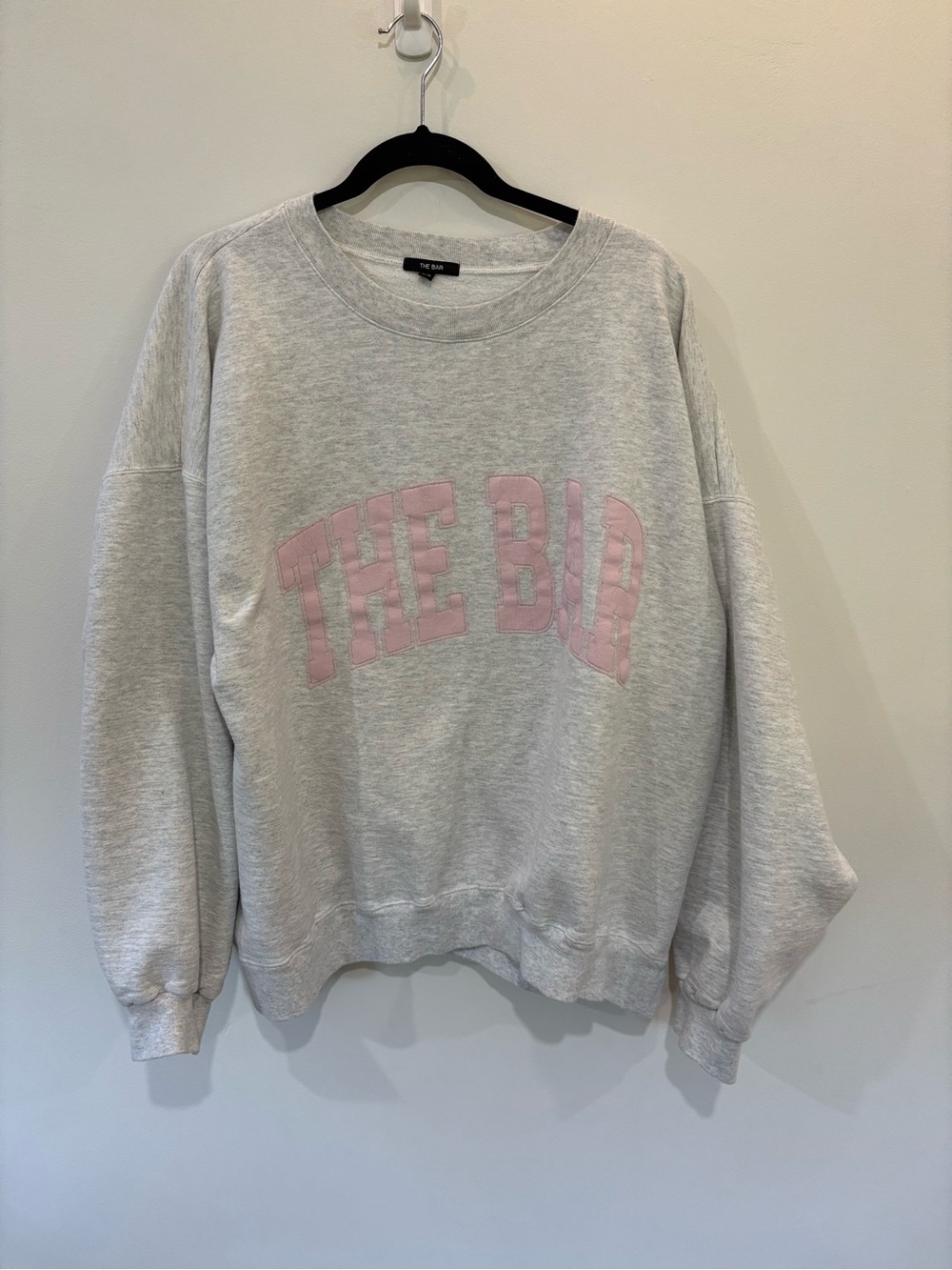 THE BAR Varsity Crewneck Sweatshirt